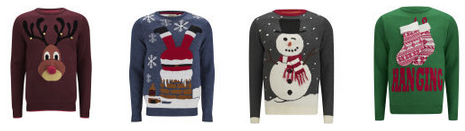 Weihnachtspullover mit lustigem Design + Geschenkidee