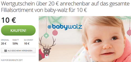 babywalz Gutscheincode billig