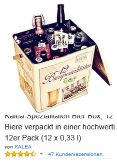 Geschenkidee für Männer Bier