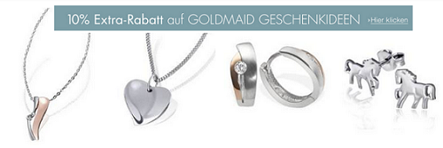 Goldmaid Gutscheincode bei Amazon Schmuck zu Weihnachten verschenken