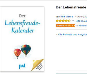 Lebensfreude Kalender Geschenkidee