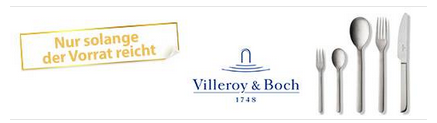 Villeroy Boch Besteckset reduziert und billig