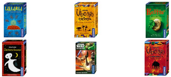 Kosmos Mitbringspiele Geschenkideen für 4,99