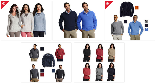 LandsEnd Pullover Männer & Frauen