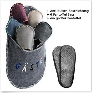 Pantoffelset billig bei ebay