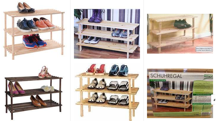Schuhregal billig bestellen
