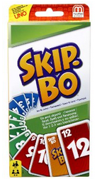 Skip Bo Kartenspiel deutlich reduziert