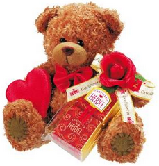 Valentinstag Teddy verschenken