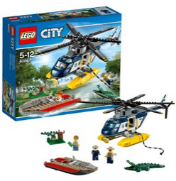 LEGO City Verfolgungsjagd im Hubschrauber Set reduziert & günstig