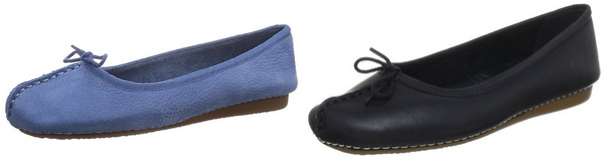 Damenschuhe von Clarks reduziert + Freckle Ice Ballerinas günstig