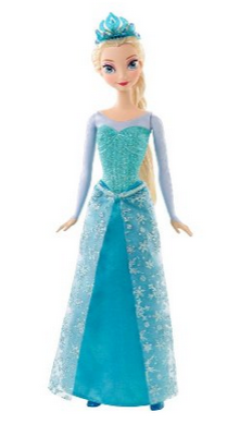 Elsa die Eiskönigin Puppe reduziert