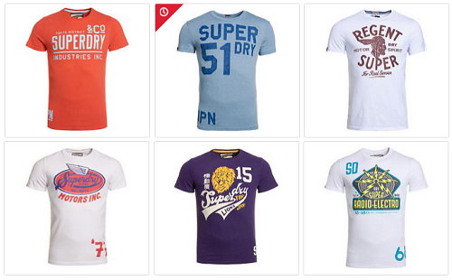 Superdry T-Shirts billig & reduziert