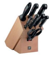 Zwilling Messer mit Block billig
