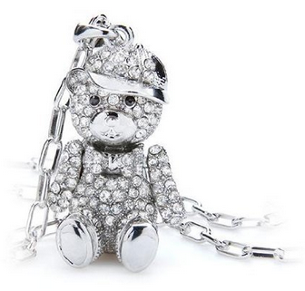Teddybärenkette von Silvity bei Amazon, tolle Geschenkidee