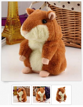 sprechender Hamster + Gadget & Scherzartikel