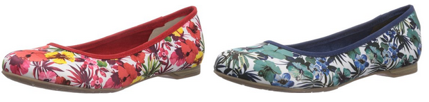 Ballerinas mit Blumenprint