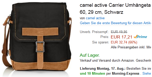 Camel Active Umhängetasche billig