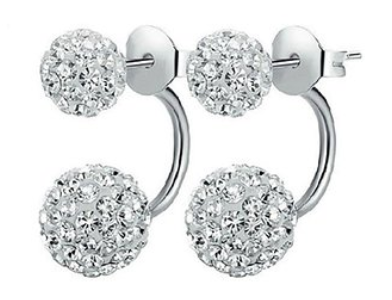 Fairy Season Discokugel-Ohrringe Shamballa