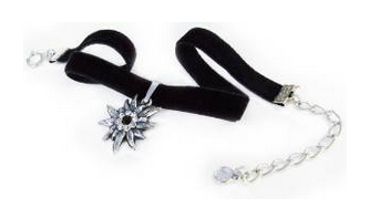 Halsband Kropfband Edelweiss billig