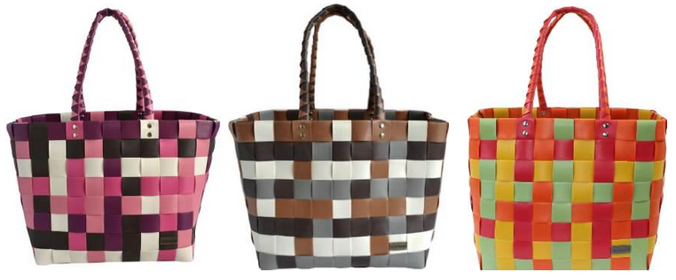 Normani geflochtener, bunter Einkaufskorb & Shopper