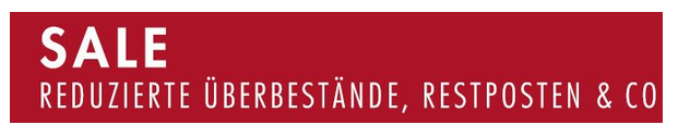 Amazon-Sale mit Überbeständen & Restposten