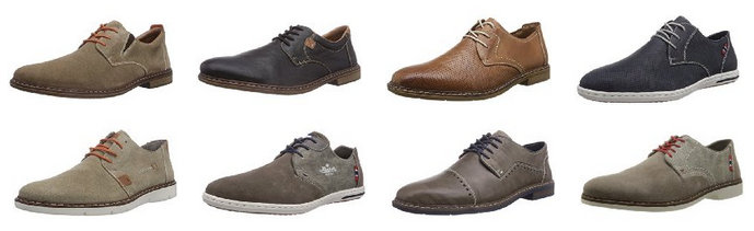 Rieker Derby-Schnürer für Herren - billige & reduzierte Schuhe