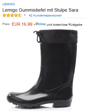 Sara Gummistiefel von Lemigo