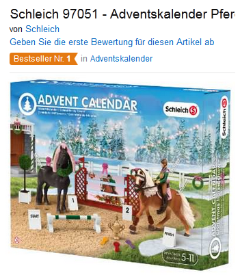 Schleich Adventskalender Pferde - Geschenkidee für Mädchen