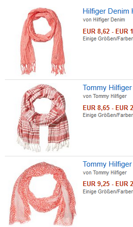 Tommy Hilfiger & Demin Schal & Scarf sehr günstig bei Amazon