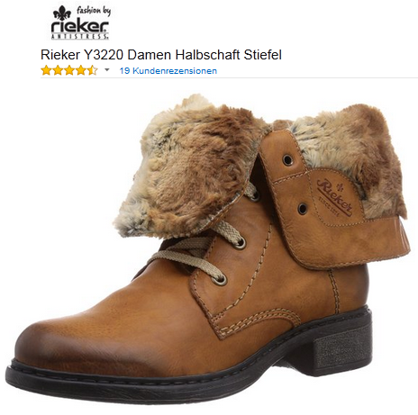 Damenstiefel Y3220 von Rieker günstig