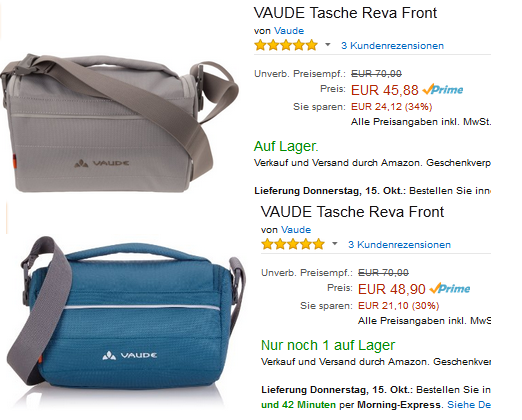REVA Front von Vaude günstig & reduziert
