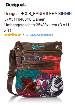 Desigual Umhängetasche Bingin