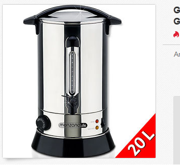 Glühweinkessel & Glühweinkocher 20 Liter günstig
