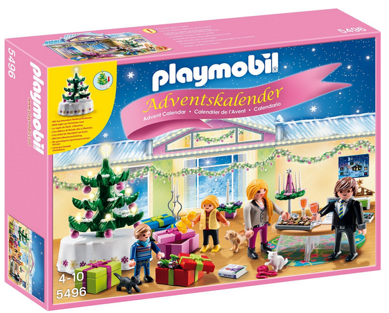 Playmobil Adventskalender Weihnachtsabend mit Tannenbaum