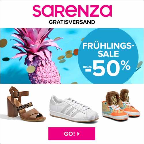 Sarenza Frühlings-Sale