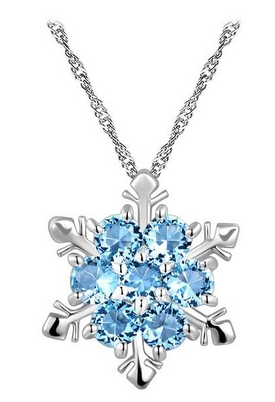 Schneeflockenkette von Color Jewels