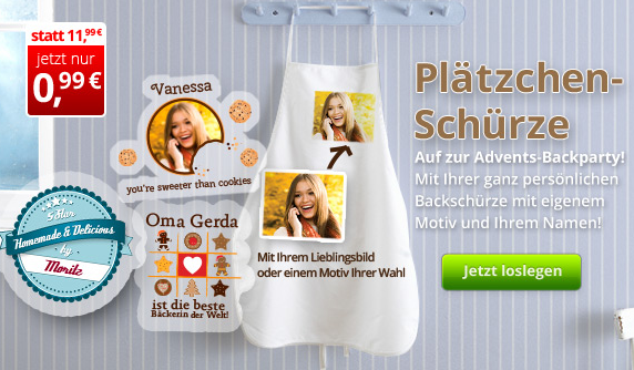 Schürze fast kostenlos bei myprinting
