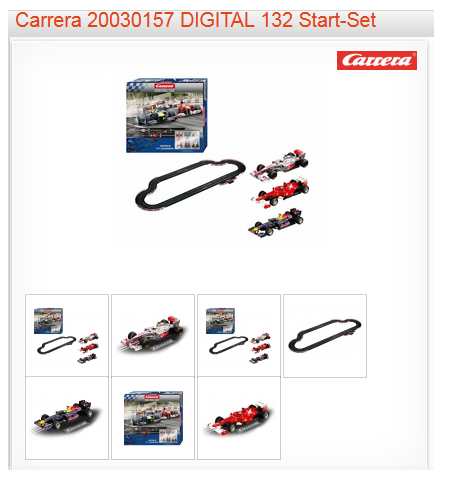 Carrera Rennbahn Digital 132 World F1 Champs günstig