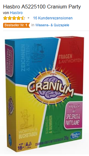 Cranium Party reduziert