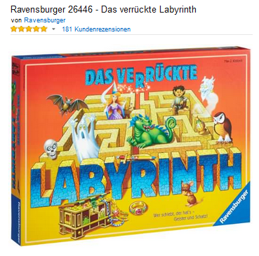 Das verrückte Labyrinth günstig & reduziert