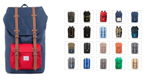 Herschel Rucksack Little America günstig bei Amazon