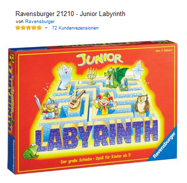 Junior Labyrinth reduziert, billig, Geschenkidee für Kinder