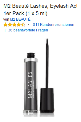 M2 Beauté Lashes; edle Luxus-Geschenkidee