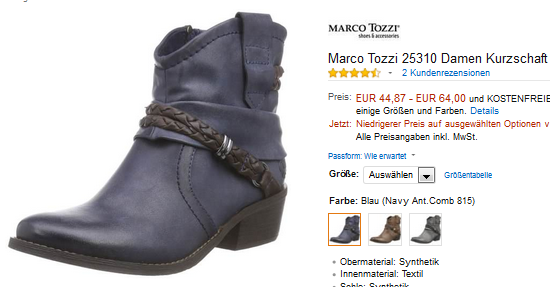 Marco Tozzi Damenstiefel 25310 günstig bestellen