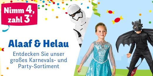 Kostüme reduziert bei toysrus