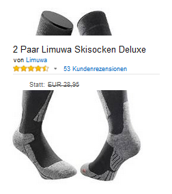 Limuwa Skisocken Deluxe reduziert