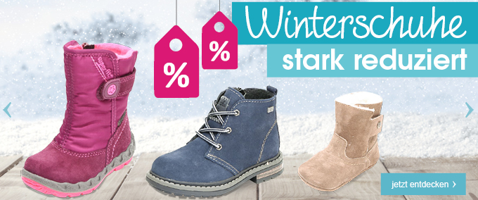 Winterschuhe stark reduziert bei babymarkt
