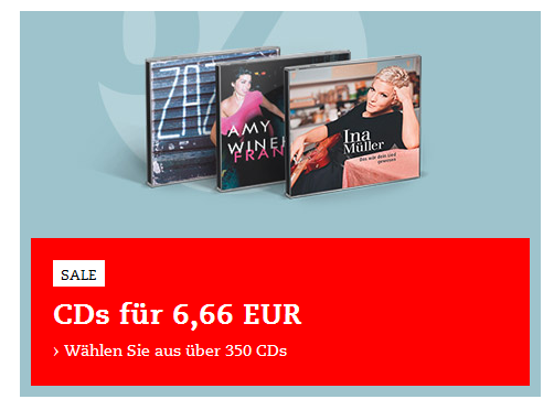 CDs reduziert bei bücher.de