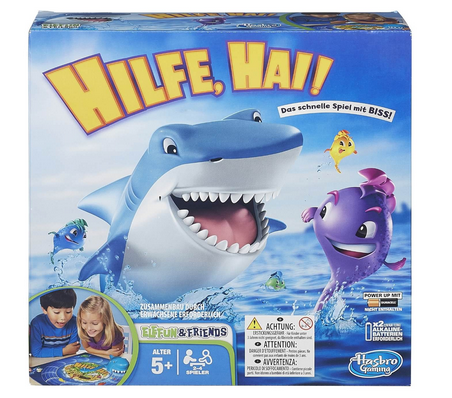 Hilfe, Hai Kinderspiel mit großen Rabatt & stark reduziert