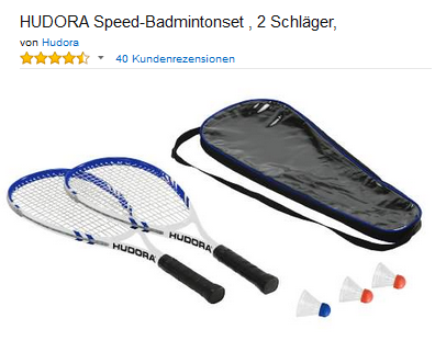 Hudora Speed-Badmintonset HD 55 stark reduziert